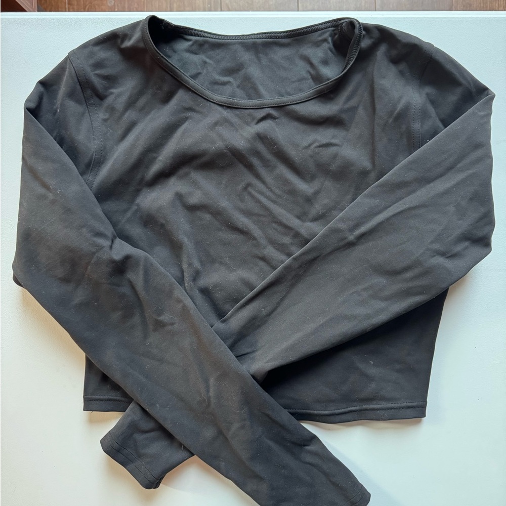 Black Long Sleeve Women's Top